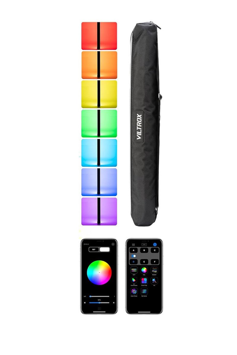 Viltrox K60 RGB Tube Light, 22.4'' with Built-in Rechargeable Battery