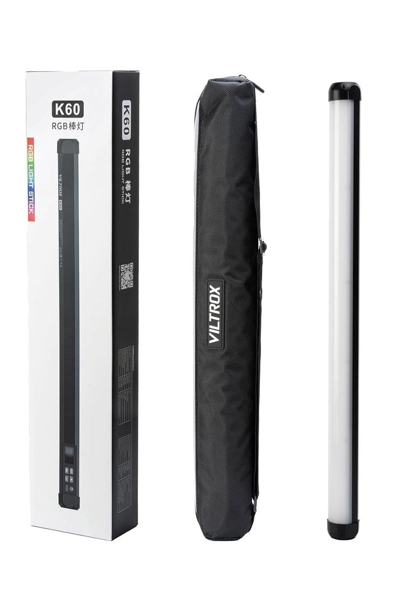Viltrox K60 RGB Tube Light, 22.4'' with Built-in Rechargeable Battery
