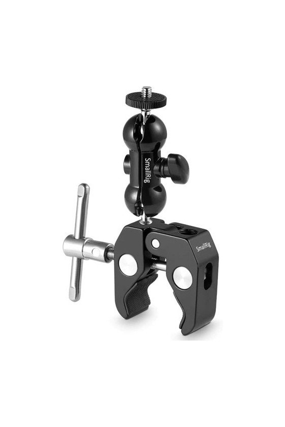 SmallRig Multi-function Double BallHead with Clamp & 1/4? Screw 1138