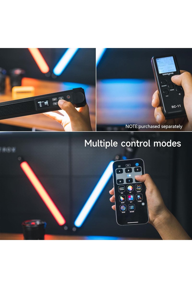 Viltrox K60 RGB Tube Light, 22.4'' with Built-in Rechargeable Battery