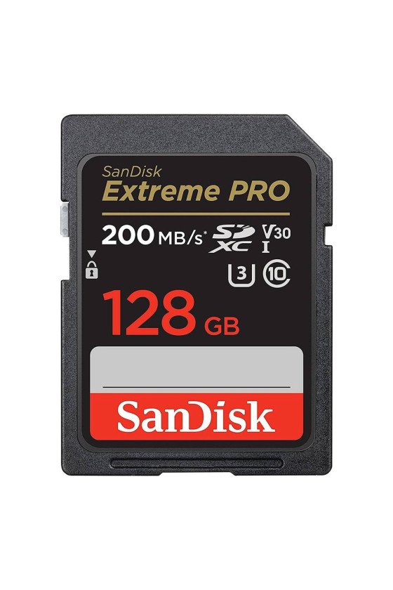 SanDisk Extreme Pro SD UHS I 128GB Card 4K-200MB/s