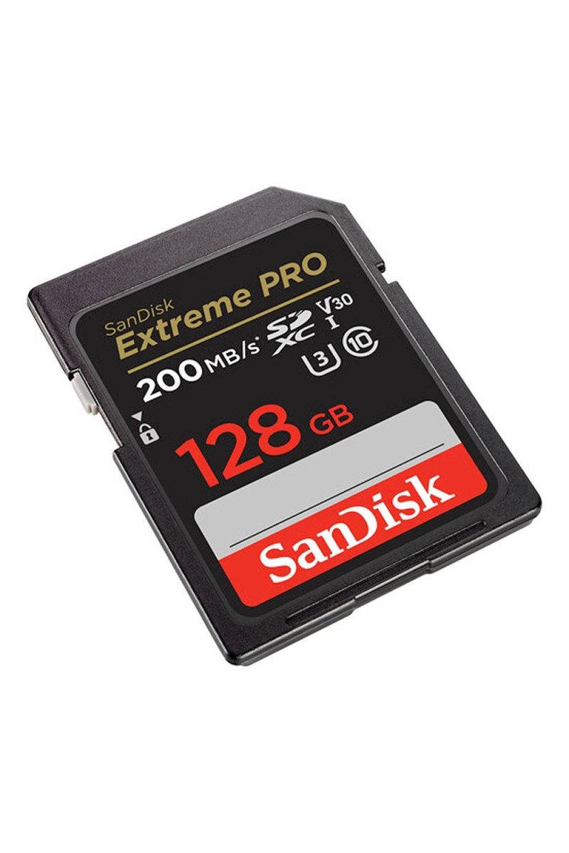 SanDisk Extreme Pro SD UHS I 128GB Card 4K-200MB/s