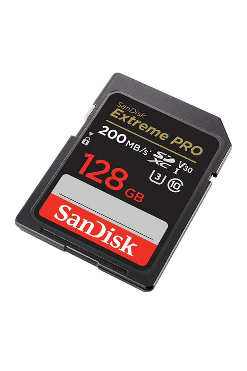 SanDisk Extreme Pro SD UHS I 128GB Card 4K-200MB/s
