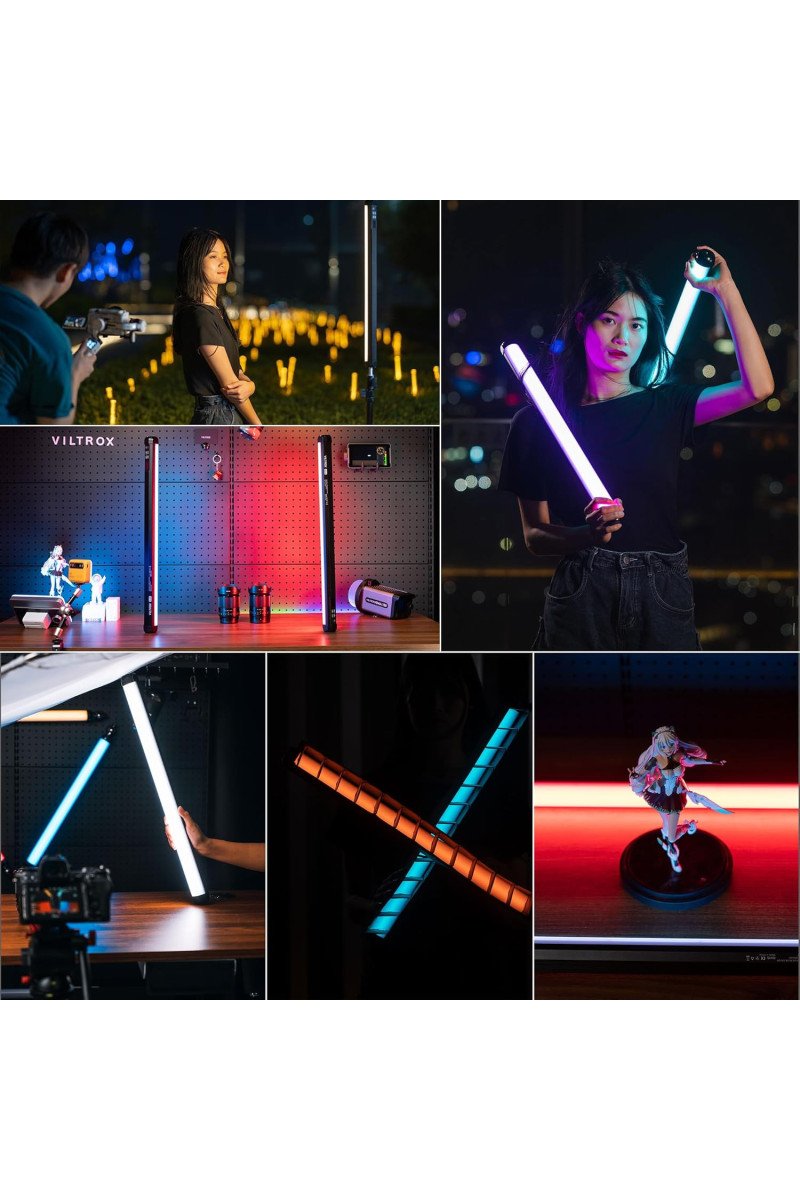 Viltrox K60 RGB Tube Light, 22.4'' with Built-in Rechargeable Battery
