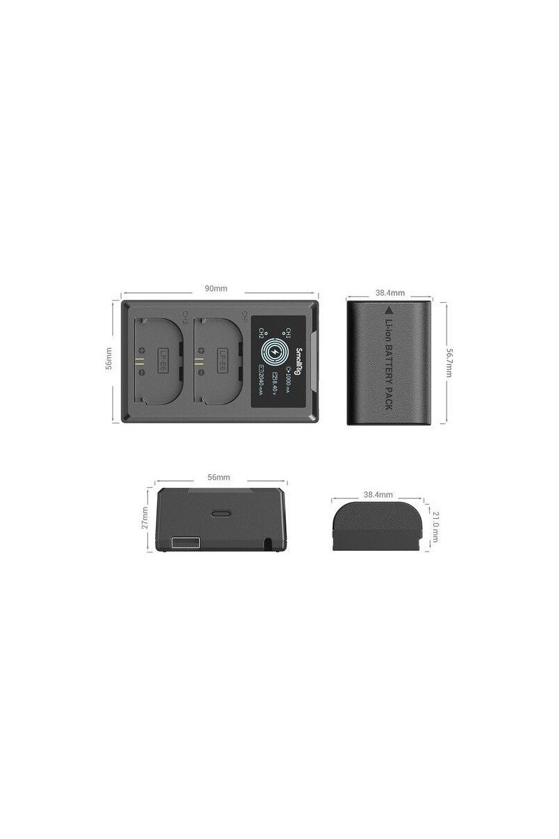 https://shop.vertxglobal.com/wp-content/uploads/2025/01/smallrig-lp-e6nh-camera-battery-and-charger-kit-3821-4.jpg