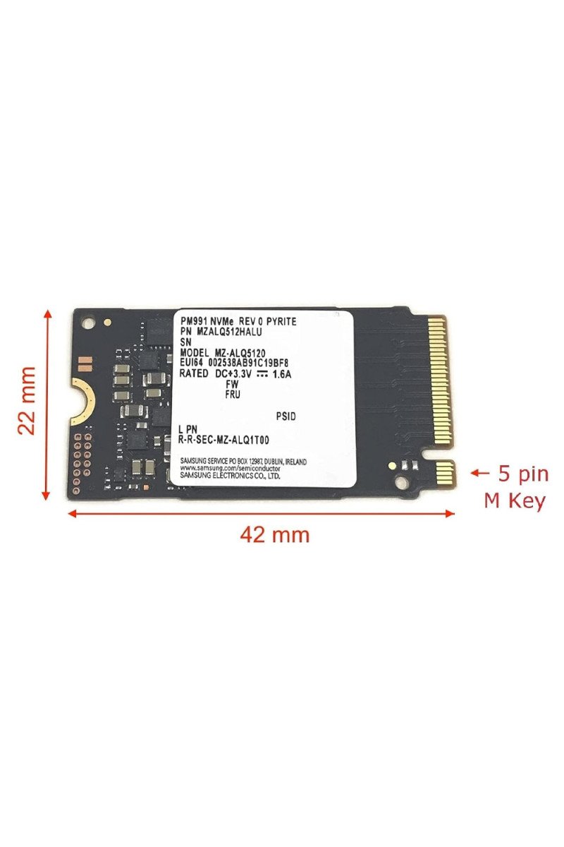 SAMSUNG PM991a PCIe NVMe SSD 512GB MZ