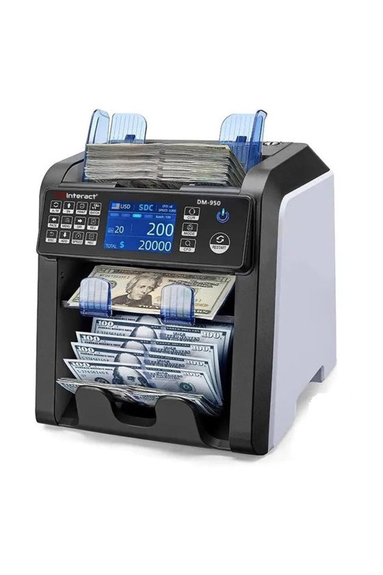 DMInteract DM-950 2 Pocket 15 Multi Currency Sorter