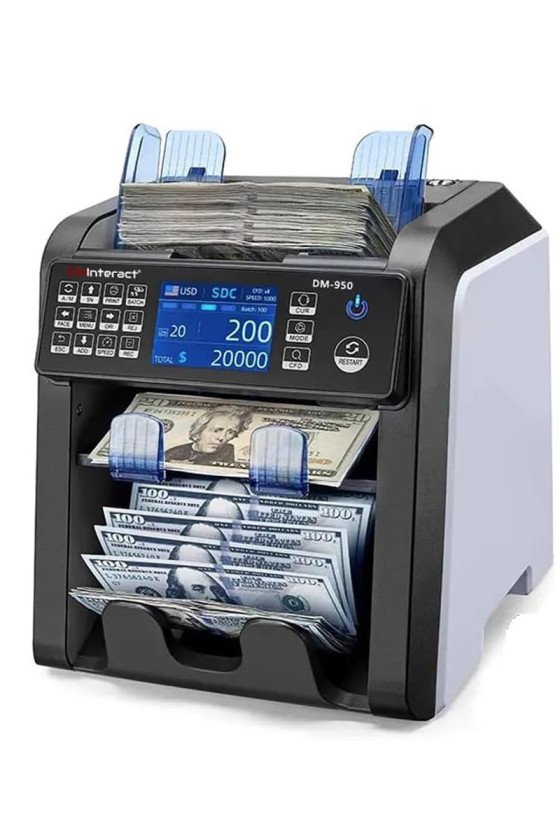 DMInteract DM-950 2 Pocket 15 Multi Currency Sorter