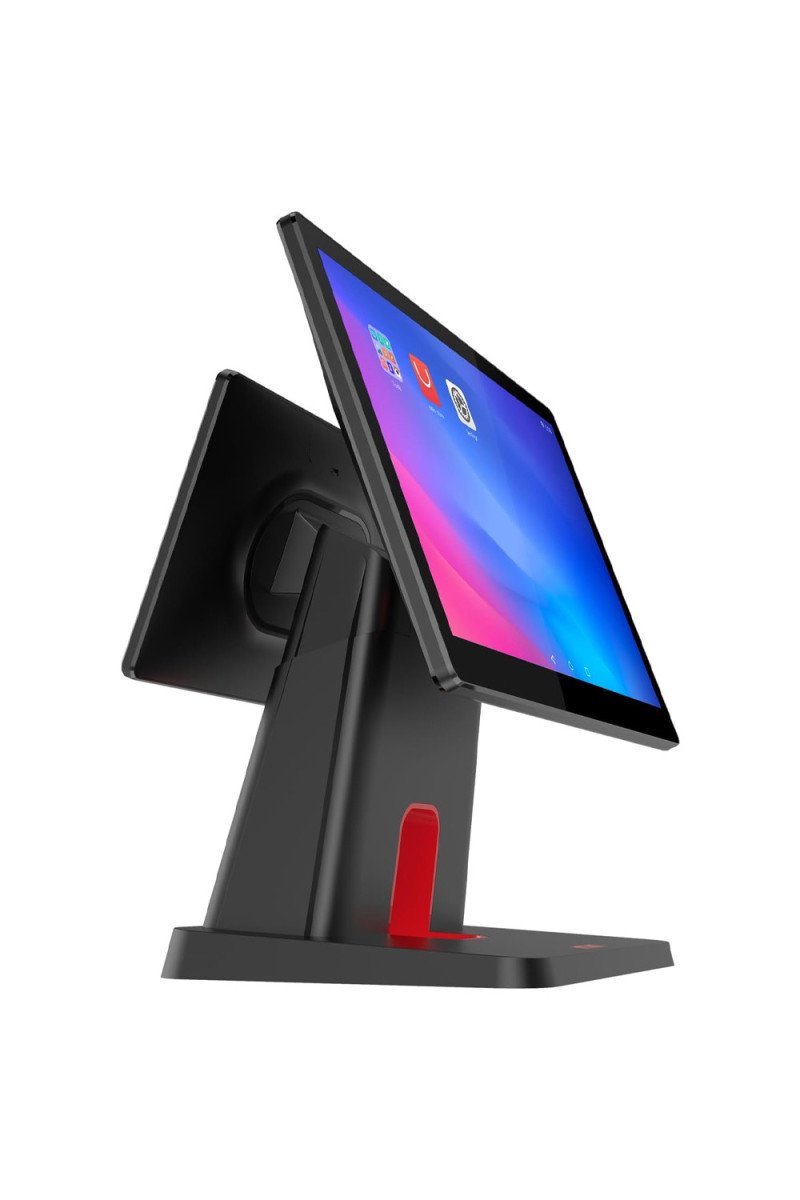 iMin D3 Smart Android POS Machine, 15inch Display, w/ 10'' inch Customer Display D3-504