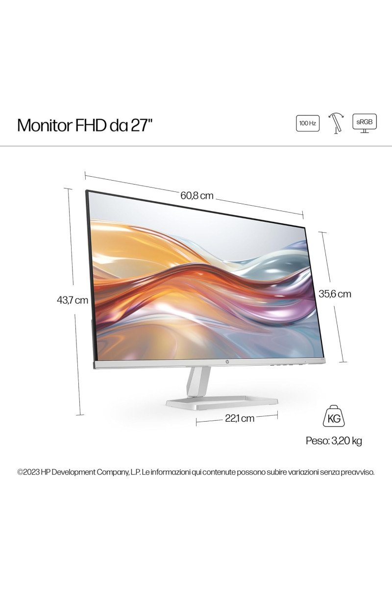 HP Series 5 27 inch FHD Slim Monitor - 527sf