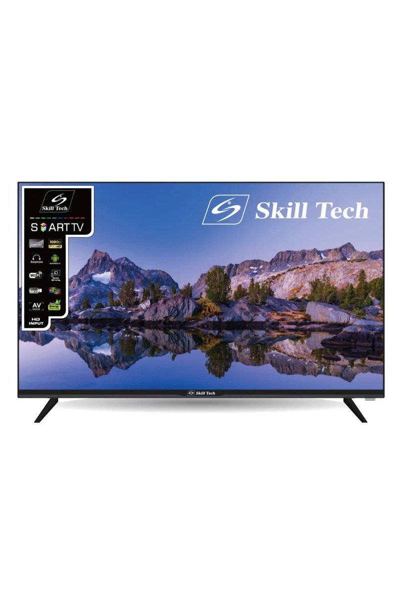Skill Tech 32 "Smart Full HD Frameless LED TV Android 14 with A Grade panel