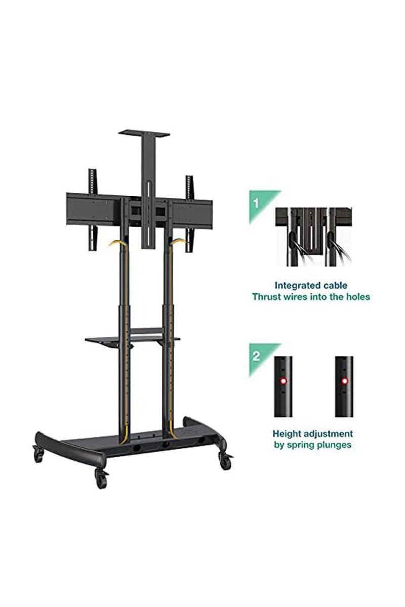 NB AVA1800-70-1P TV Stand/Cart for 37-80'' TVs