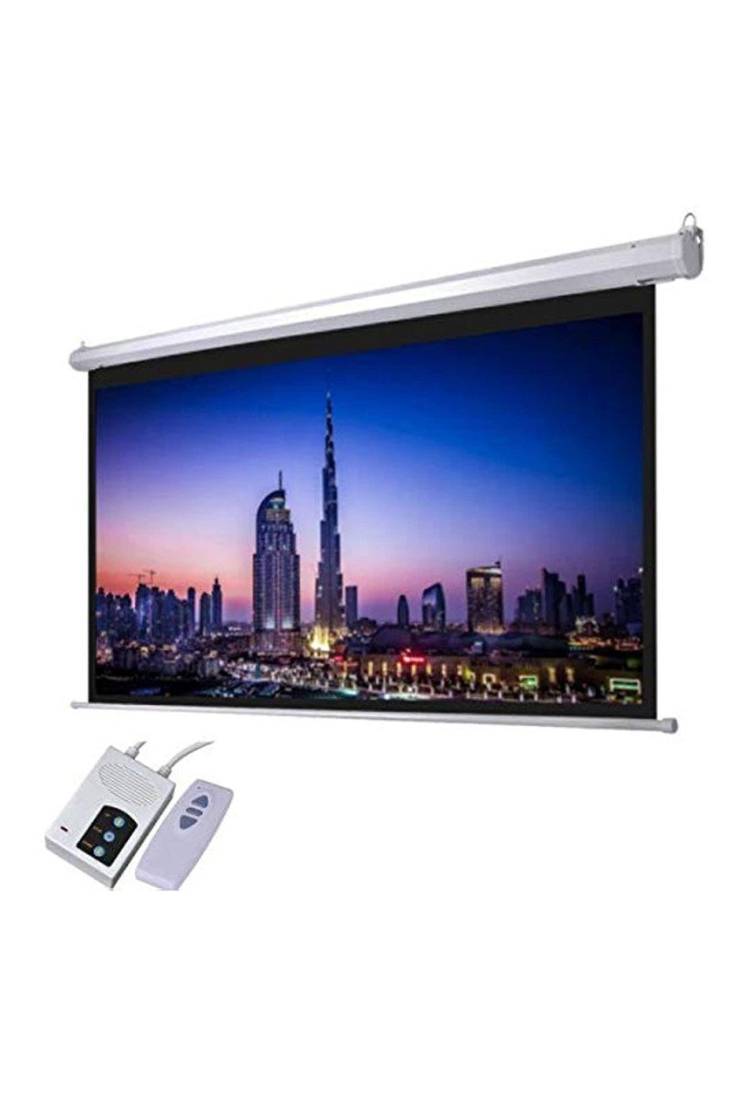 Alpha AES200-S Electric Projection Screen 200x200cm, 1:1