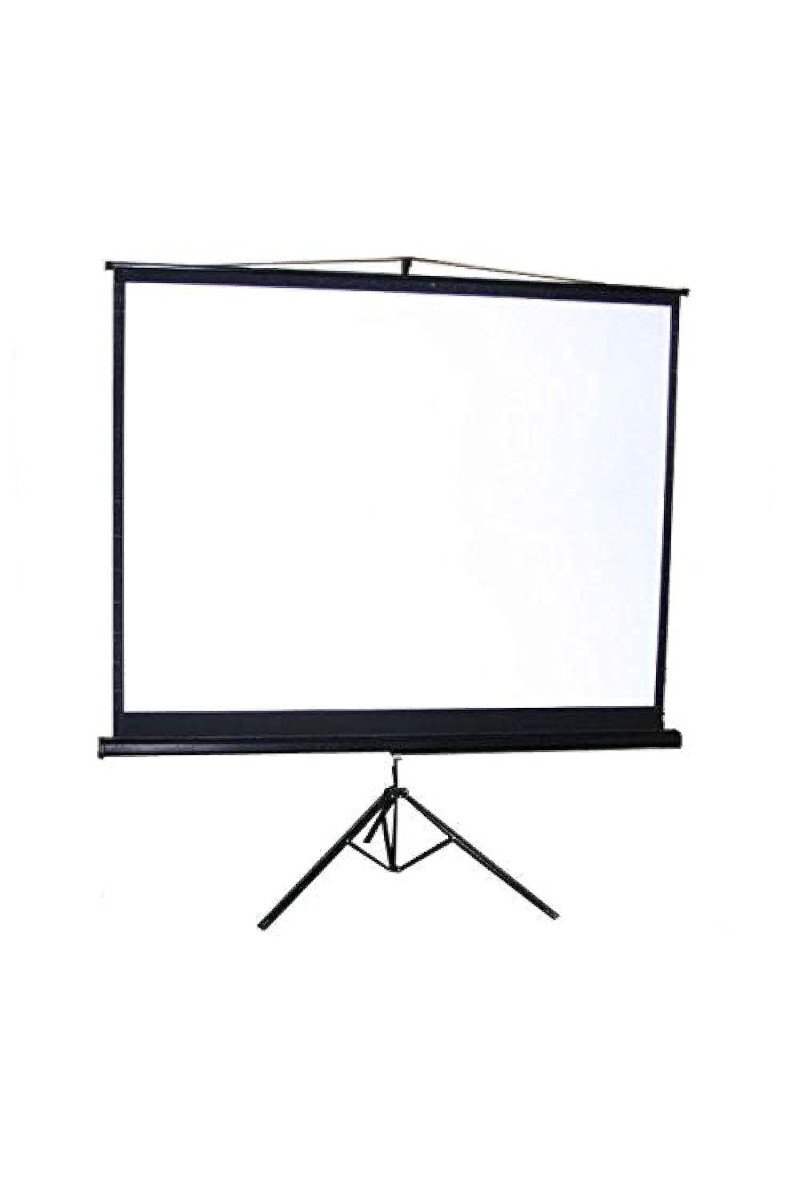 Alpha-ATS180 Projection Screen with Tripod Stand 180x180cm